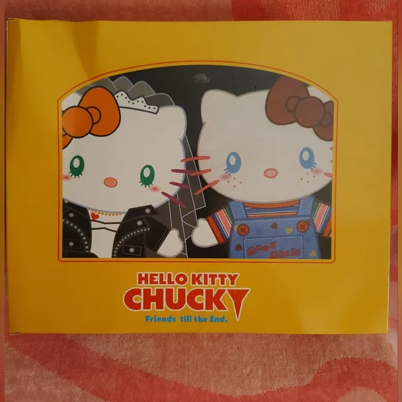 JAPAN EXCLUSIVE & COLLECTOR'S ITEM - Hello Kitty x Chucky 9 Inch Plushie Set - Picture 9 of 14